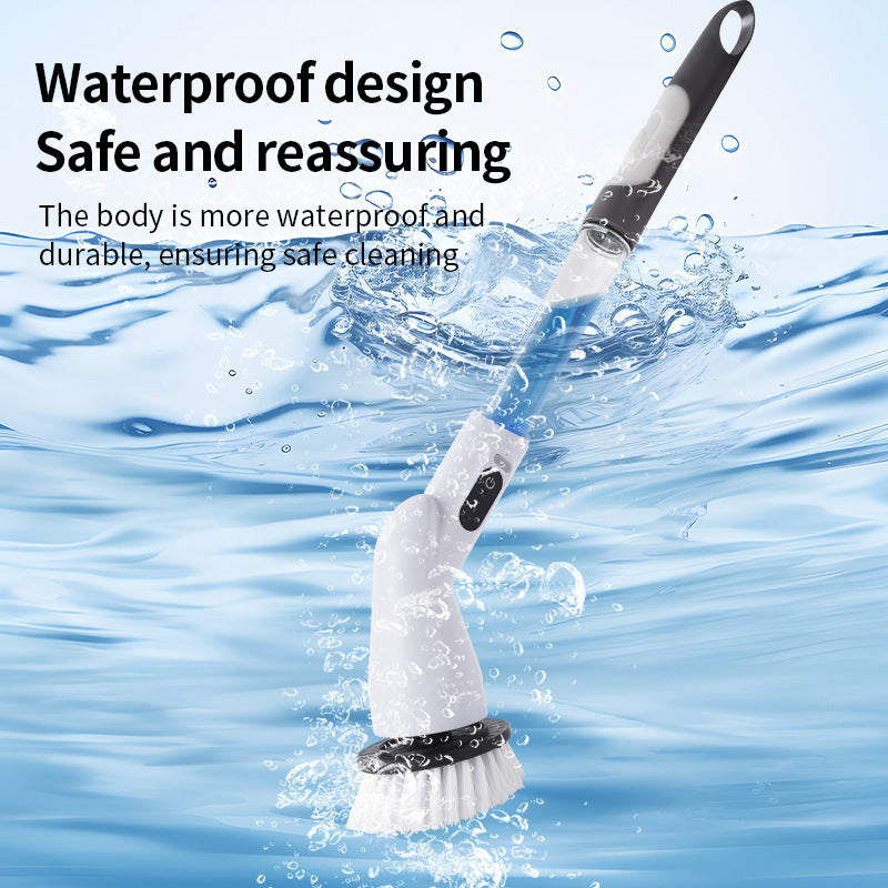 Electric Multifunction Cleaning Brush Household Kitchen Bathroom Toilet Cleaning Gadget