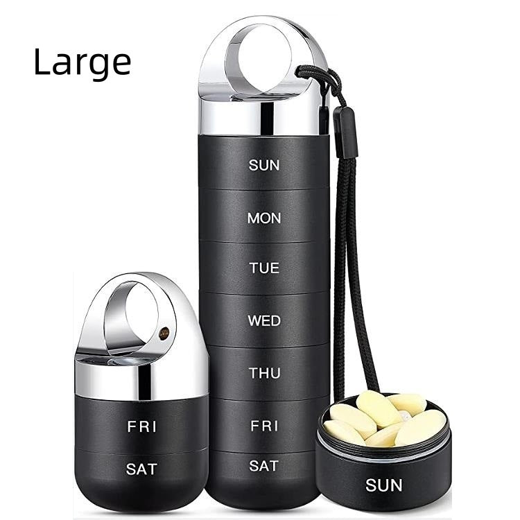 Metal Medicine Box Sealed Waterproof Outdoor First Aid Aluminum Alloy