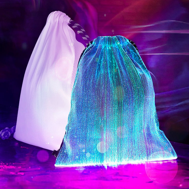 LED fiber optic backpack
