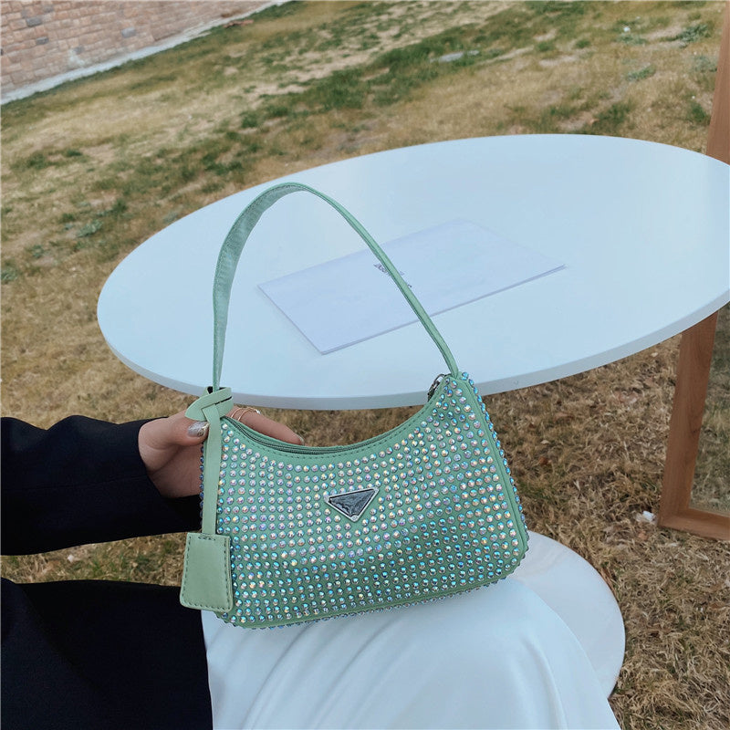 Square Bag Shoulder Bag Texture Messenger Bag Handbag