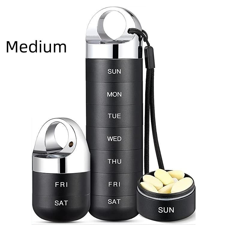 Metal Medicine Box Sealed Waterproof Outdoor First Aid Aluminum Alloy