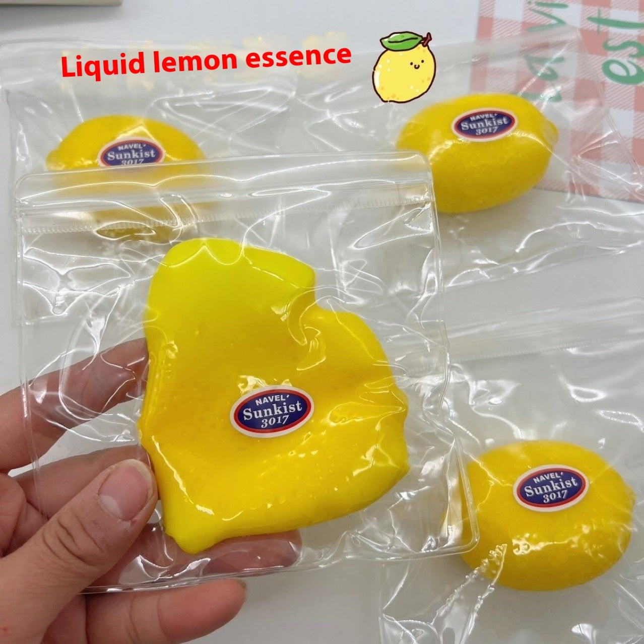 Fluid Lemon Squeezing Toy Slow Rebound Decompression Toy