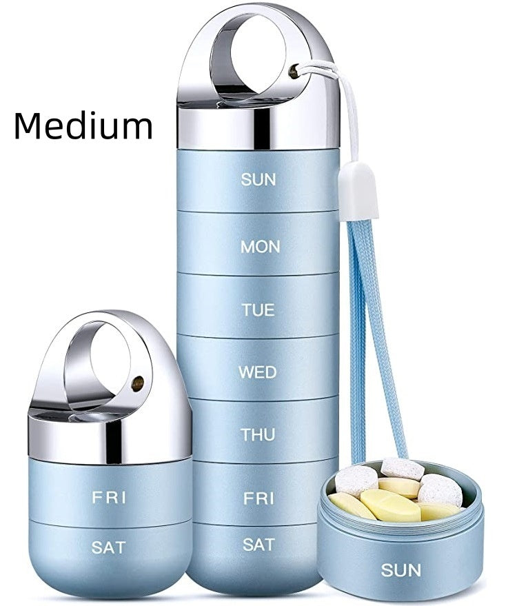 Metal Medicine Box Sealed Waterproof Outdoor First Aid Aluminum Alloy