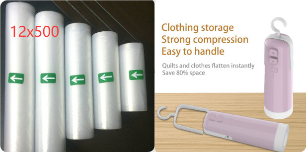 4 In 1 Portable Electric Vacuum Sealer For Vacuum Storage Bags Kitchen Gadgets