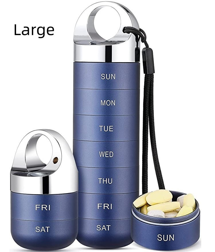 Metal Medicine Box Sealed Waterproof Outdoor First Aid Aluminum Alloy