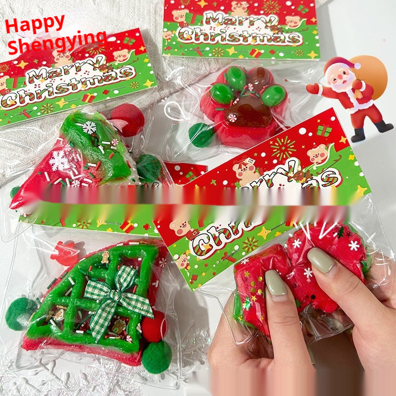 Squeezing Toy Christmas Cat&