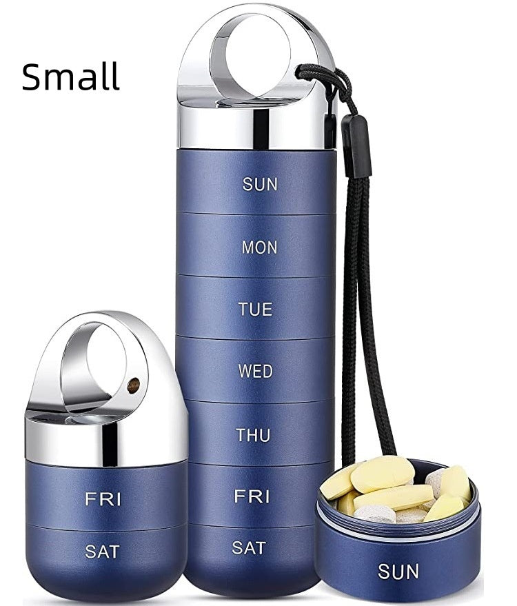 Metal Medicine Box Sealed Waterproof Outdoor First Aid Aluminum Alloy