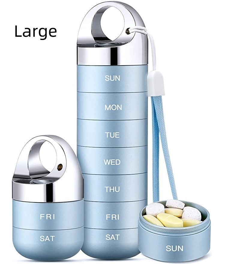 Metal Medicine Box Sealed Waterproof Outdoor First Aid Aluminum Alloy