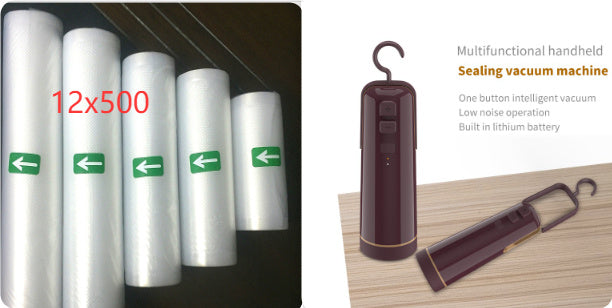 4 In 1 Portable Electric Vacuum Sealer For Vacuum Storage Bags Kitchen Gadgets