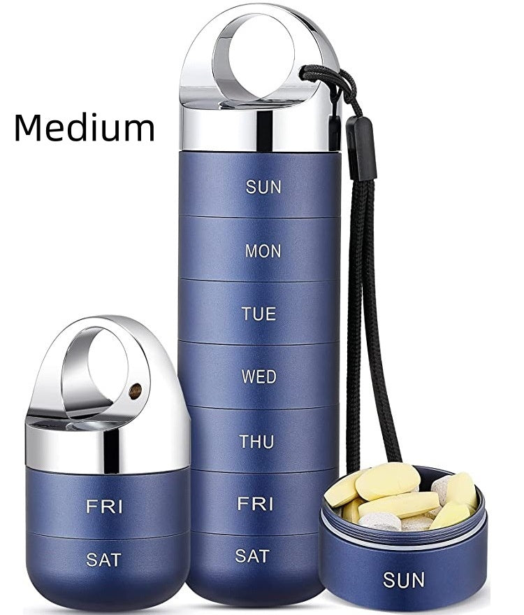 Metal Medicine Box Sealed Waterproof Outdoor First Aid Aluminum Alloy