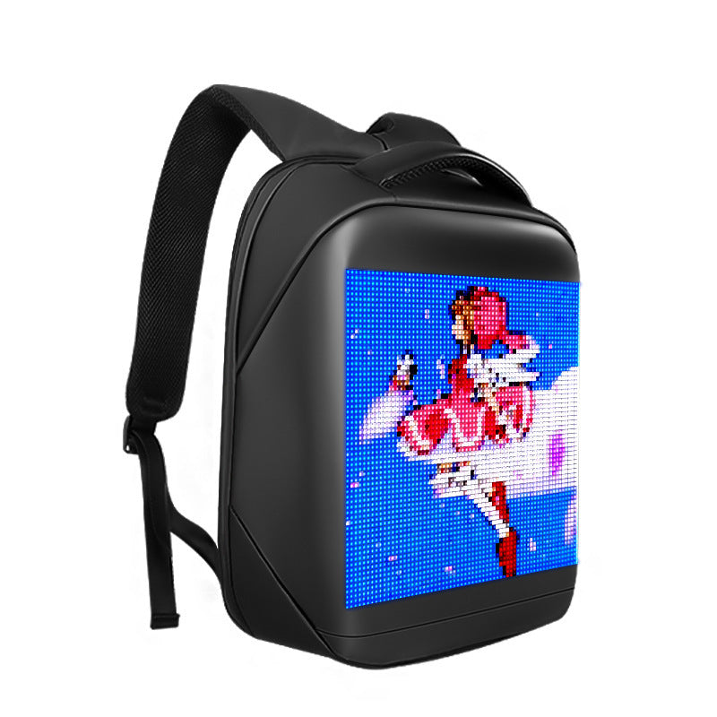 Square Led Backpack Men&