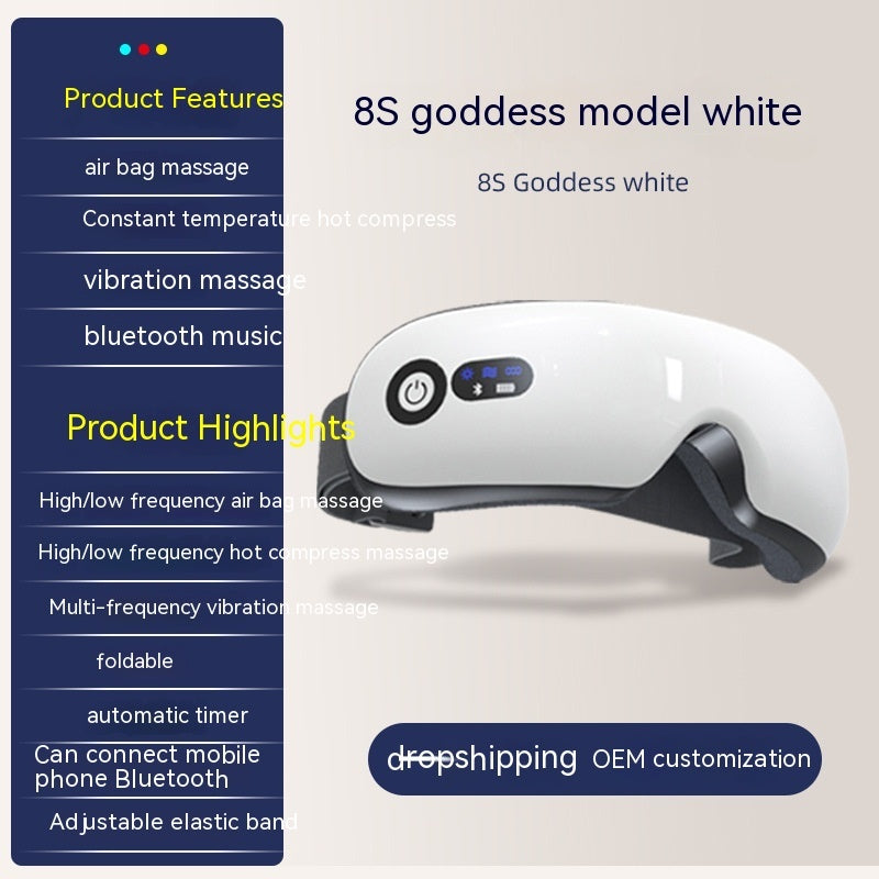 Eye Care Machine Hot Compress Airbag Vibration Massage
