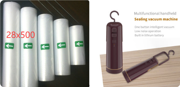 4 In 1 Portable Electric Vacuum Sealer For Vacuum Storage Bags Kitchen Gadgets