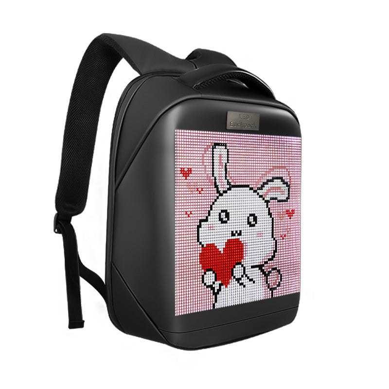 Square Led Backpack Men&