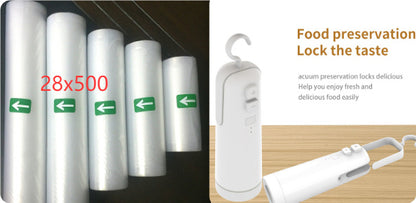 4 In 1 Portable Electric Vacuum Sealer For Vacuum Storage Bags Kitchen Gadgets